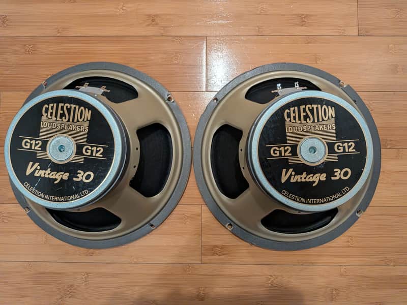 Celestion G12 Vintage 30 12" 60-Watt 8ohm Guitar Amp Speaker - White || LOCAL ONLY image 1