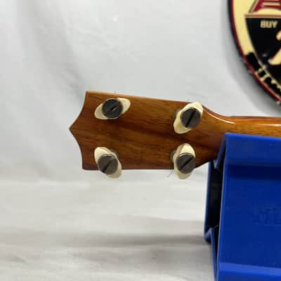 Kamaka Pineapple Soprano Ukulele with Case - SPLIT IN BACK OF BODY image 6