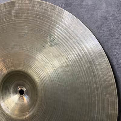 ZILDJIAN 15" "CONCERT" CRASH, 1960's VINTAGE image 8