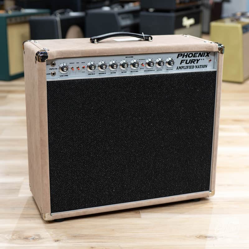 Amplified Nation Phoenix Fury 50W 112 Combo w/ Celestion G12-65 – Dogwood Suede image 1