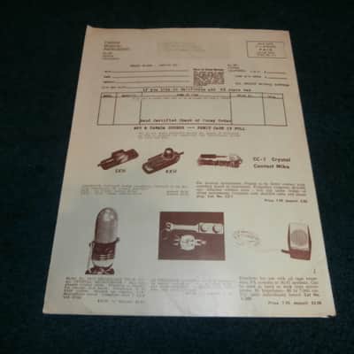 Vintage 1961 Carvin Musical Instrument Catalog! Larry Collins, Martin, DeArmond! image 11