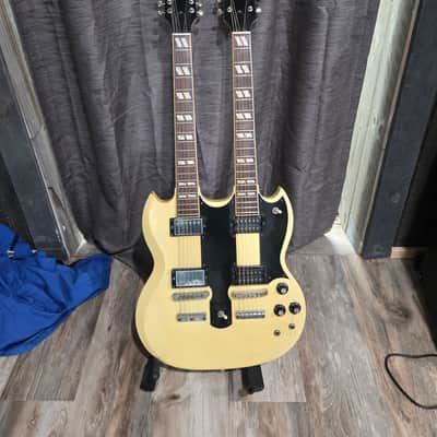 Gibson Custom Shop Don Felder "Hotel California" EDS-1275 Double Neck (Signed, Aged) 2010 - Aged White image 20