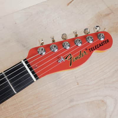 Fender Two Tone Thinline Telecaster 2019 Fiesta Red/Arctic White USA w/ OHSC image 6
