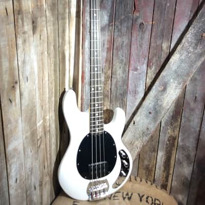 Sterling Sub Ray 4 String Bass  White image 3