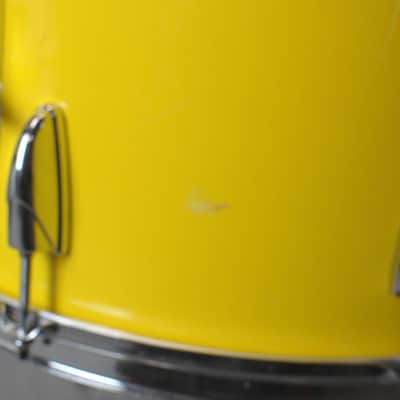 1980s Yamaha Tour Custom 8000 "Mellow Yellow" Drum Set image 5