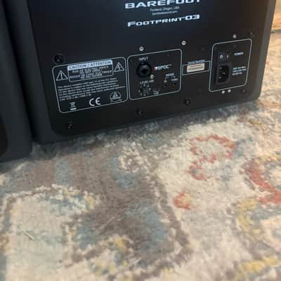 Barefoot Sound Footprint 03 Active Studio Monitor - Pair 2024 - Present - Black image 4