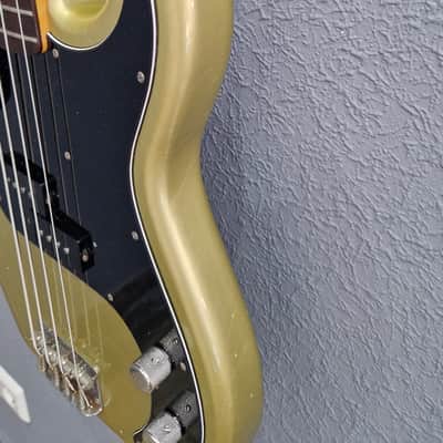 Fender Precision Bass PB-70 1993 Aztec Gold Relic MIJ Japan image 7
