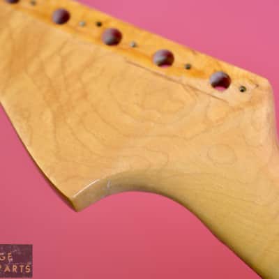 Vintage 1963 PRE-CBS Fender Jazzmaster Project Neck - Killer Tone Wood - Clay Dot Brazilian Board! image 20