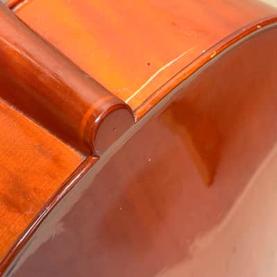 Yamaha VC5 4/4 Cello Outfit 2007 - Natural Poly Varnish (w/ Gig Bag) image 14