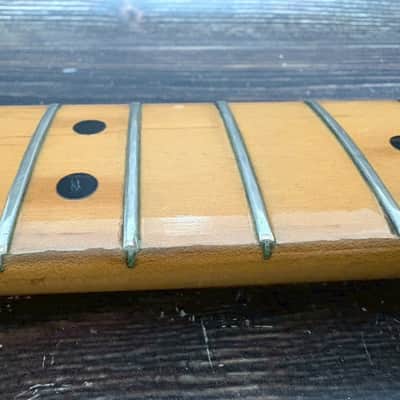 70s FERNANDES Burny Custom FST-70 Stratocaster Type Neck Made in Japan as is image 8