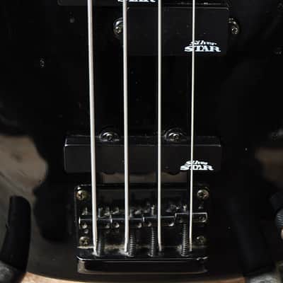 Rare Silver Star Long scale Bass Made In Korea 1988 image 4