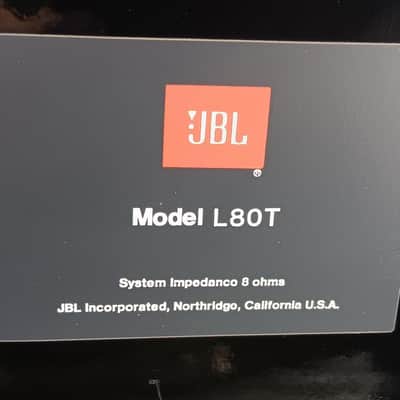 JBL L80T Pair of Speakers- Black Piano Finish –Restored–1 Year warranty image 18
