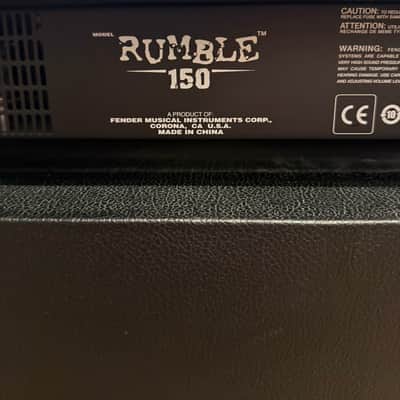 Fender Rumble 150W Bass Amplifier Combo 1x15 - 2012 Metal Grille image 3