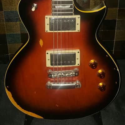 LTD EC-256 Distressed w/Ernie Ball Custom Gauge Strings and Strap image 3
