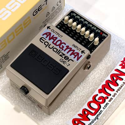 Boss Analogman GE-7 in Original Box Pro Mod EQ Pedal Incredible Condition FAST SHIP! image 2