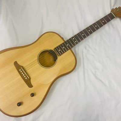 Fender Highway Series Dreadnought Rosewood Fingerboard Natural Electric Acoustic Guitar image 1