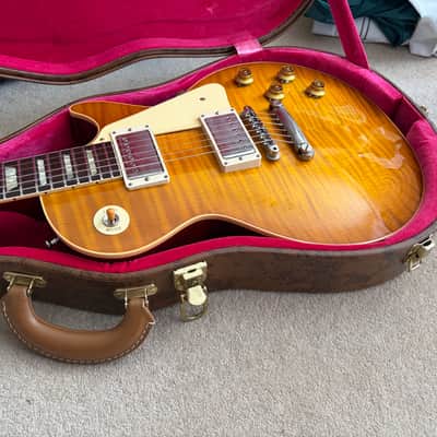 2023 Gibson 1959 Reissue Les Paul Lemonburst Killer Top image 12
