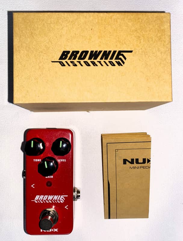 Power Tube Simulated Distortion Pedal NuX Core Series Brownie Distortion Pedal! FREE Shipping! image 1