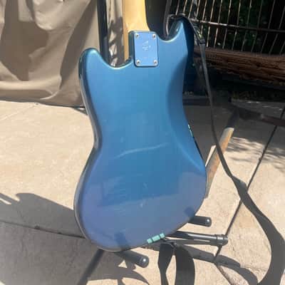 Vintage Fender Competition Blue Mustang with OHSC 1974 Kurt Cobain image 5