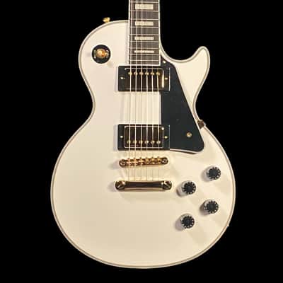 Epiphone Les Paul Custom Electric Guitar - Alpine White image 2