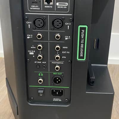 Mackie Showbox with Backpack and 2 Button Foot Switch in Mint Condition - Black image 2
