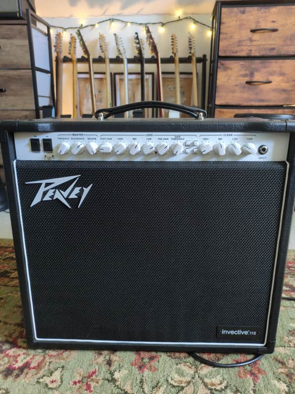 Peavey invective.112 Misha Mansoor Signature 2-Channel 20-Watt 1x12" Guitar Combo 2024 - Present - White image 1