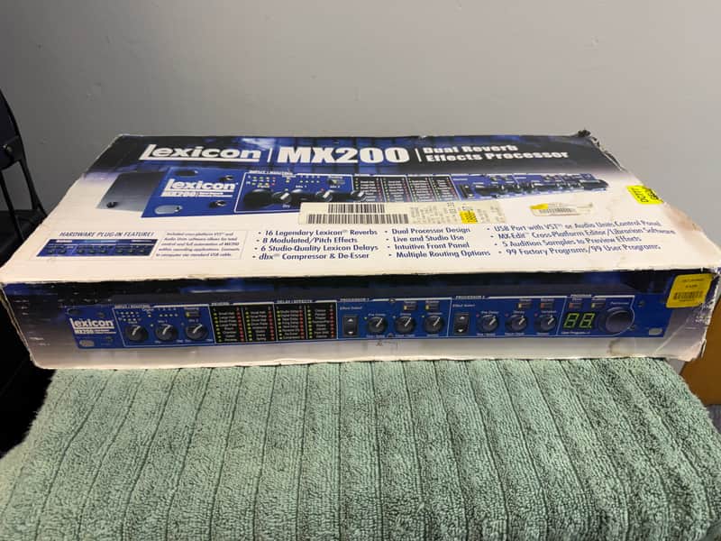 Lexicon MX200 Dual Reverb Effects Processor | Reverb