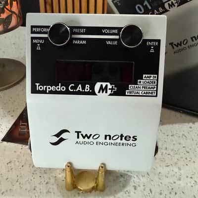 Two Notes Audio Engineering Torpedo C.A.B. M+ Amp DI / IR Loader / Virtual Cabinet Simulator w/ Box & PSU image 1