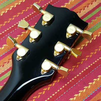 1985 Burny Les Paul Custom Black Beauty VH1 Pickups Made in Japan MIJ CIJ BB Super Grade RLG FLG image 25