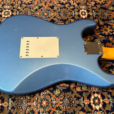 Fender Custom Shop '60 Journeyman Relic Stratocaster 2023 Lake Placid Blue image 12