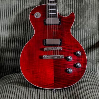 Gibson Les Paul Deluxe Player Plus 2018 - Wine Red Vintage image 2