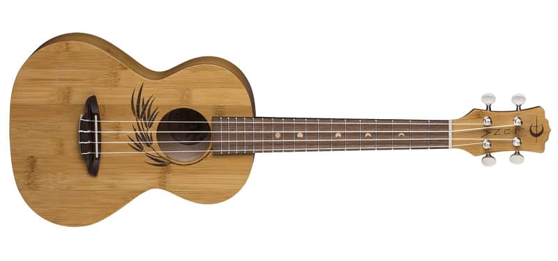Luna Uke Bamboo Series Tenor Size Acoustic Ukulele with Gig Bag # UKE BAMBOO T image 1
