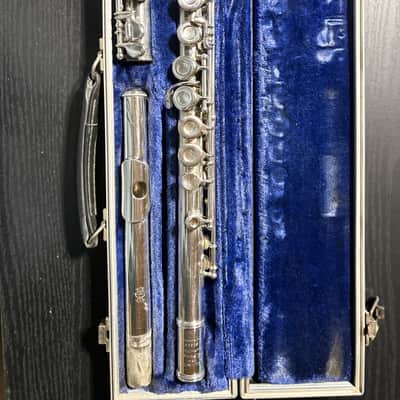 Haynes 28229 1955- Solid silver C foot closed hole handmade image 4