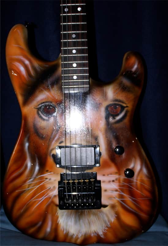 Custom Dreams Strat shape 1984 Custom Paint. image 1