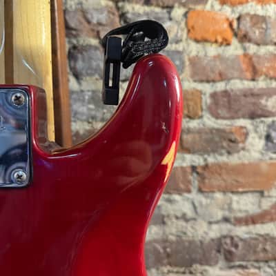 Fender Lead I Electric Guitar w/ OHSC, Candy & Art by John Moisan (1980s - Red) image 21