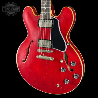 Gibson Custom 1961 ES-335 Reissue Heavy Aged 60s Cherry w/case 150693 image 5