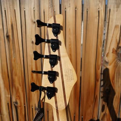 Schecter DIAMOND SERIES Reaper-5 Natural Satin 5-String Electric Bass Guitar image 8