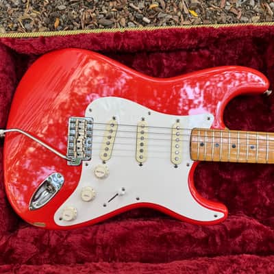 ✨ Squier Fender JV ST57-65 Stratocaster 1983 Fiesta Red Ultra