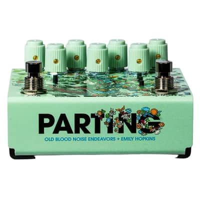 Old Blood Noise Endeavors Parting Delay & Reverb Pedal - Green image 3