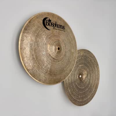 Bosphorus 14" New Orleans Series Hi-Hat Cymbals image 9