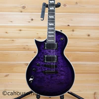ESP LTD EC-1000 Left-Handed - See Thru Purple image 11