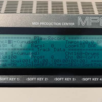 Akai MPC60 Integrated MIDI Sequencer and Drum Sampler 1988 - 1991 - Grey Bild 3