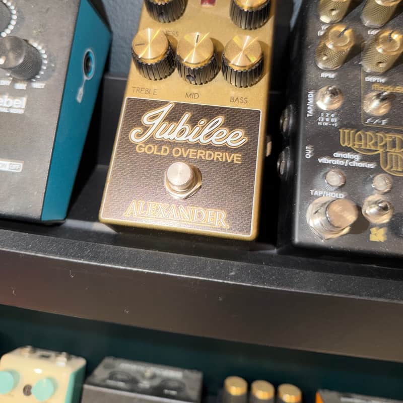 2010s Alexander Pedals Jubilee Silver Overdrive Silver