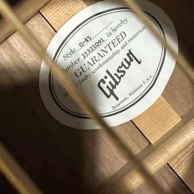 Gibson Generation Series G-45 2021 - 2023 - Natural image 16