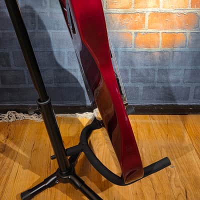 ESP LTD MH-100 QM NT See Thru Black Cherry w/ ESP HSC image 11