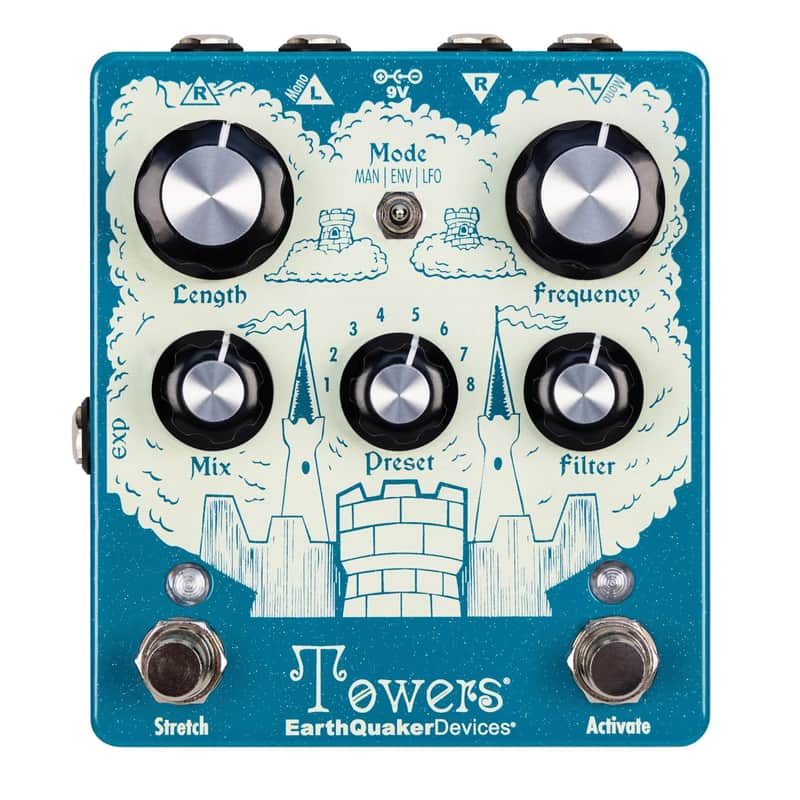 EarthQuaker Devices Towers Stereo Reverberant Filter image 1