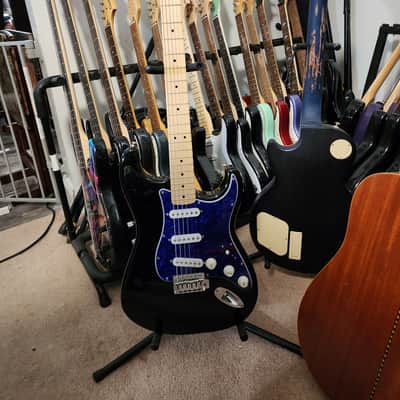 Fender Starcaster Strat 2006 - Black image 1
