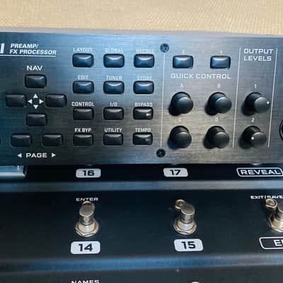 Fractal audio Axe FX 2 MK 1 and Fractal MFC 101 midi foot controller MK 1 image 4