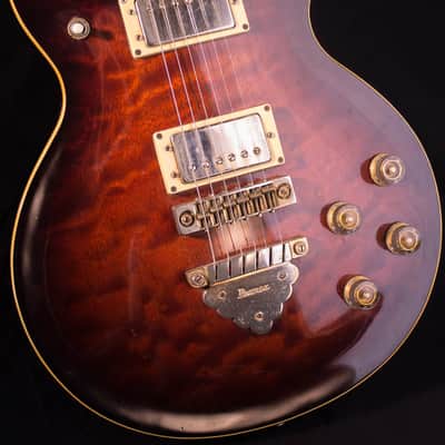 VINTAGE 1982 IBANEZ ARTIST AR-105 AR105 - VIOLIN SUNBURST GUITAR grlc1523 image 5