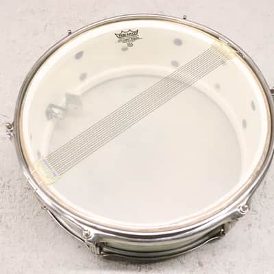 Ludwig Pioneer 5.5x14" Snare Drum NOB 6 Lug White Marine Pearl Vintage 1960's image 10